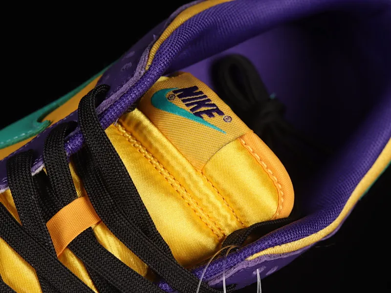 All categories Nk SB Dunk Series Nk SB Dunk Low low-top sneakers F version Nk Dunk Low Retro "Lisa Leslie" Los Angeles Purple and Gold Lakers SB low-top sports and leisure sneakers DO9581-500